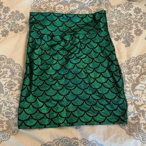 Mermaid Halloween skirt